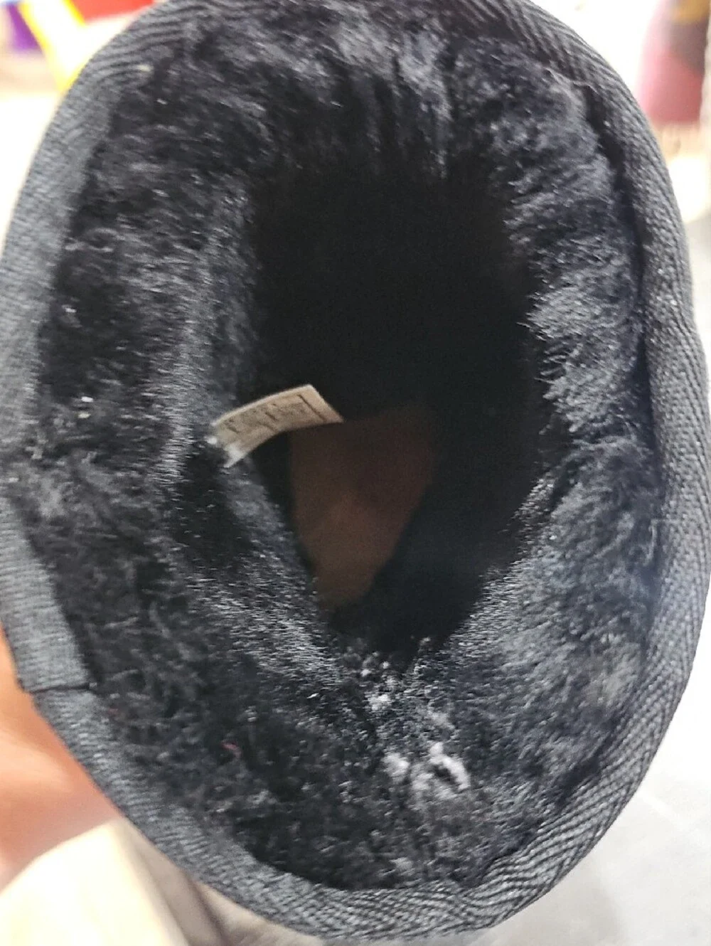UGG Black Suede Classic Short Winter Boots